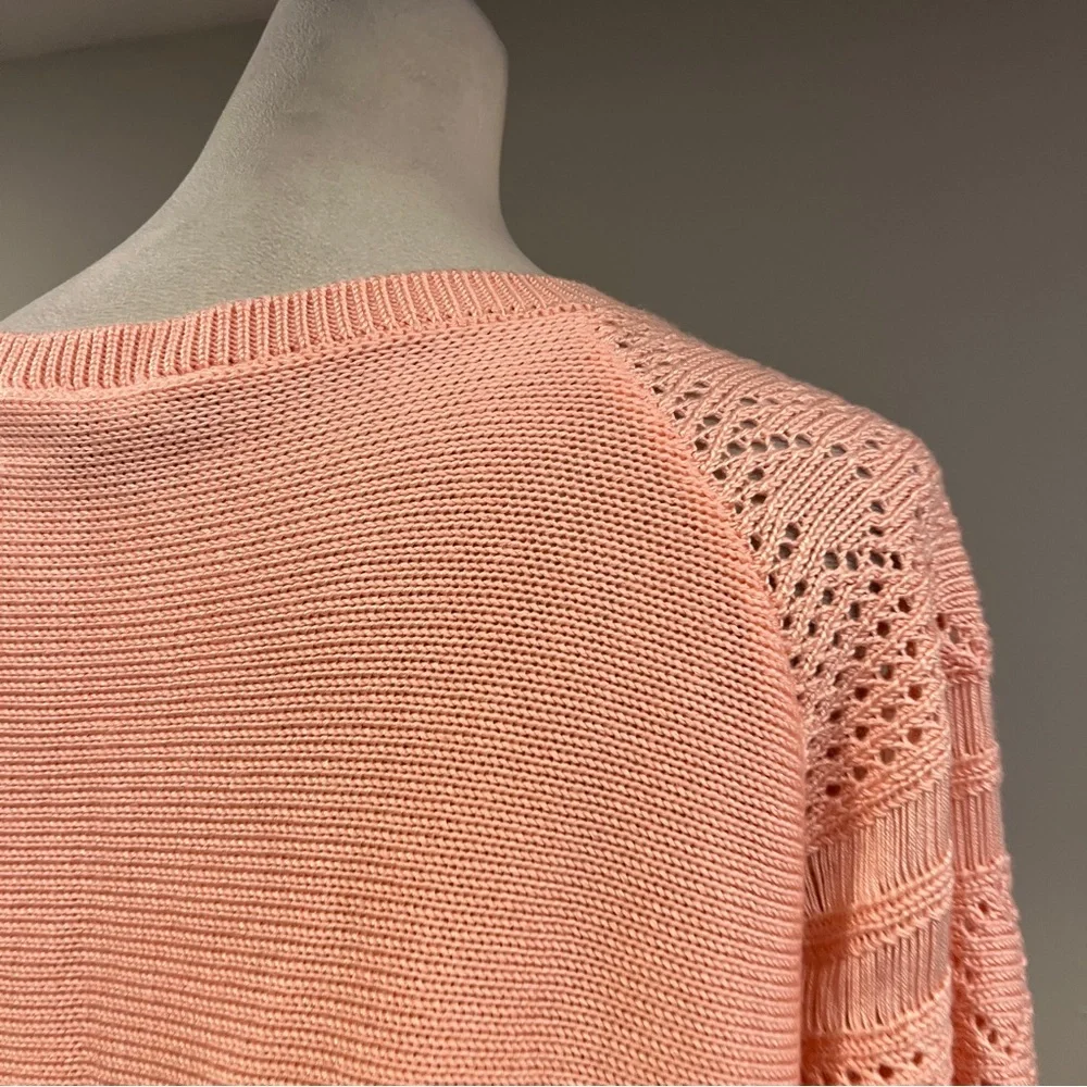 Jack‎ Pink Knit Sweater size large